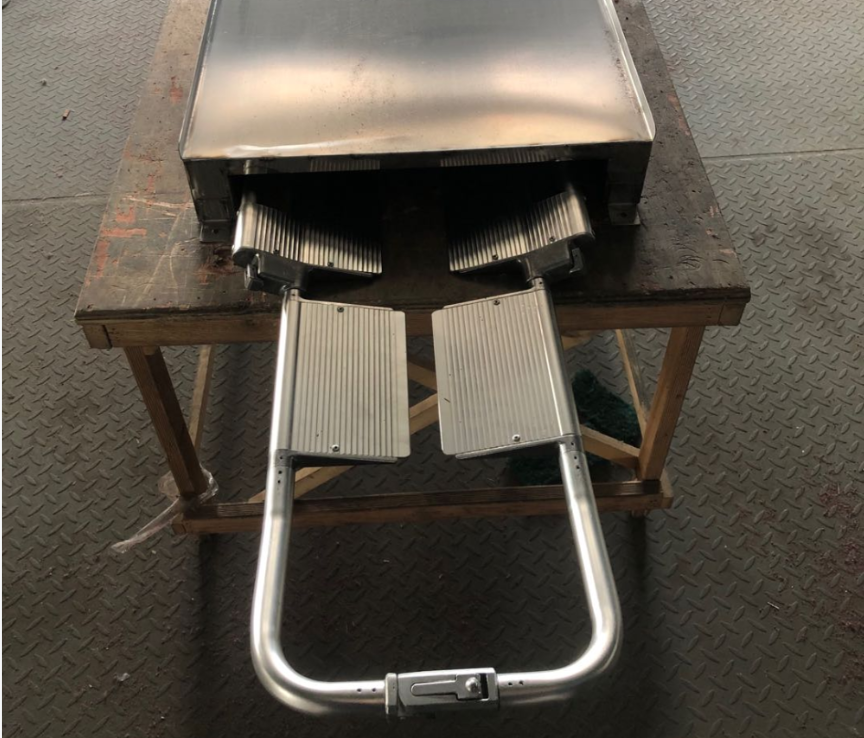 Wholesale Price Hospital Emergency Trolley Stainless Steel Ambulance Stretcher Base factory