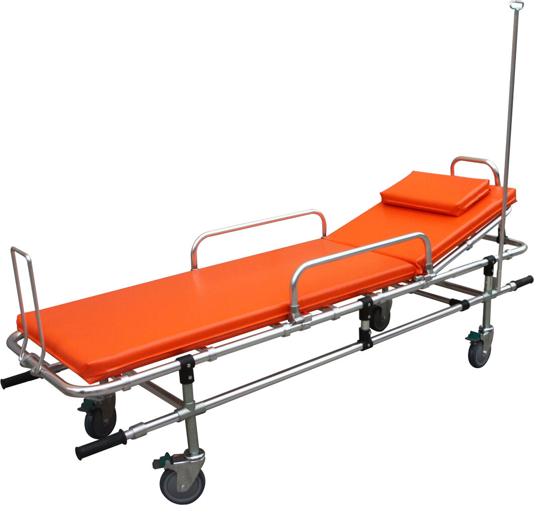 yxe-3b ambulance stretcher factory reflective trolley bed ambulance stretcher dimensions details