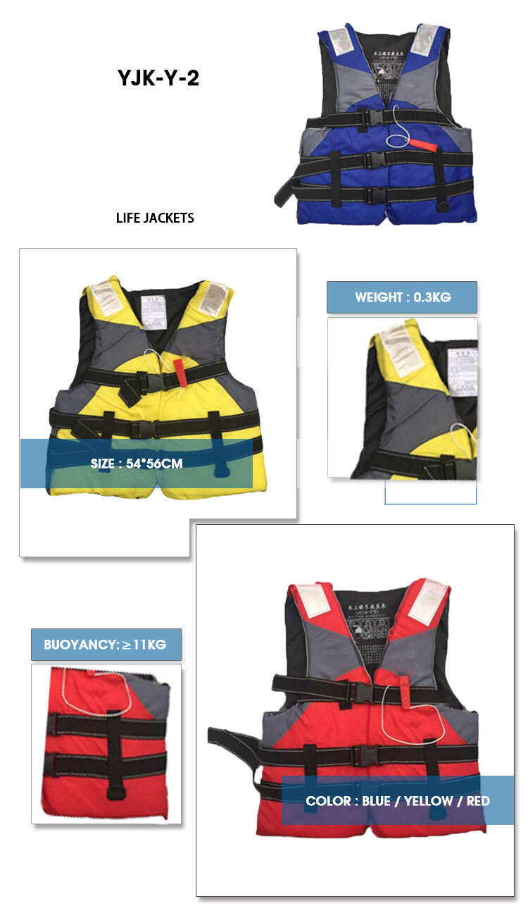 Customized Multiple Colors Factory Wholesale Best Sell Adult Life Jacket For Water Park factory