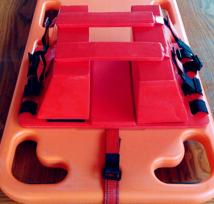 Cheap Price X-ray Injury First Aid Medical RescueTransfer Hdpe Plastic Spinal Board For Sale details