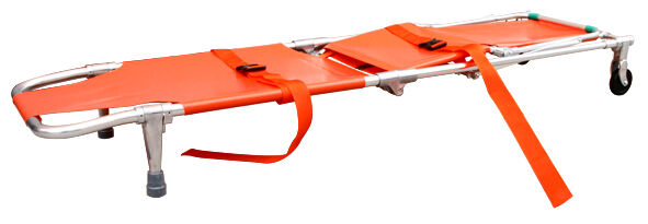 Aluminum Alloy Metal Light High Strength Rescue Emergency Folding Stretcher For Sale details