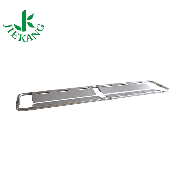 Hot Sale Outdoor Mountain Medical Emergency Rescue Aluminum Alloy Scoop Stretcher details