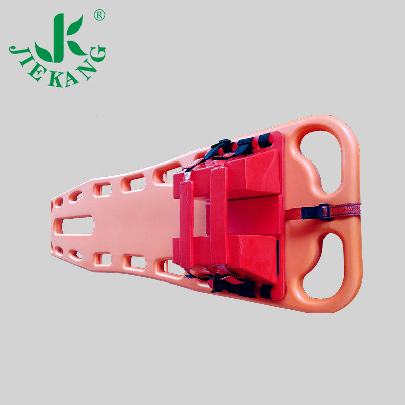 Hot Sale High Strength Easy Carrying Ambulance Emergency Rescue Plastic Spine Board details