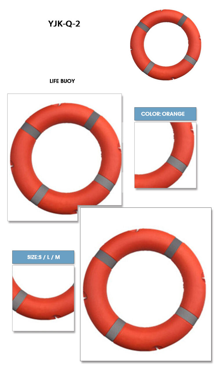 Wholesale Factory Prices Durable Light Adult Marine Swimming Water Safety Rescue Lifeguard Buoy Ring manufacture