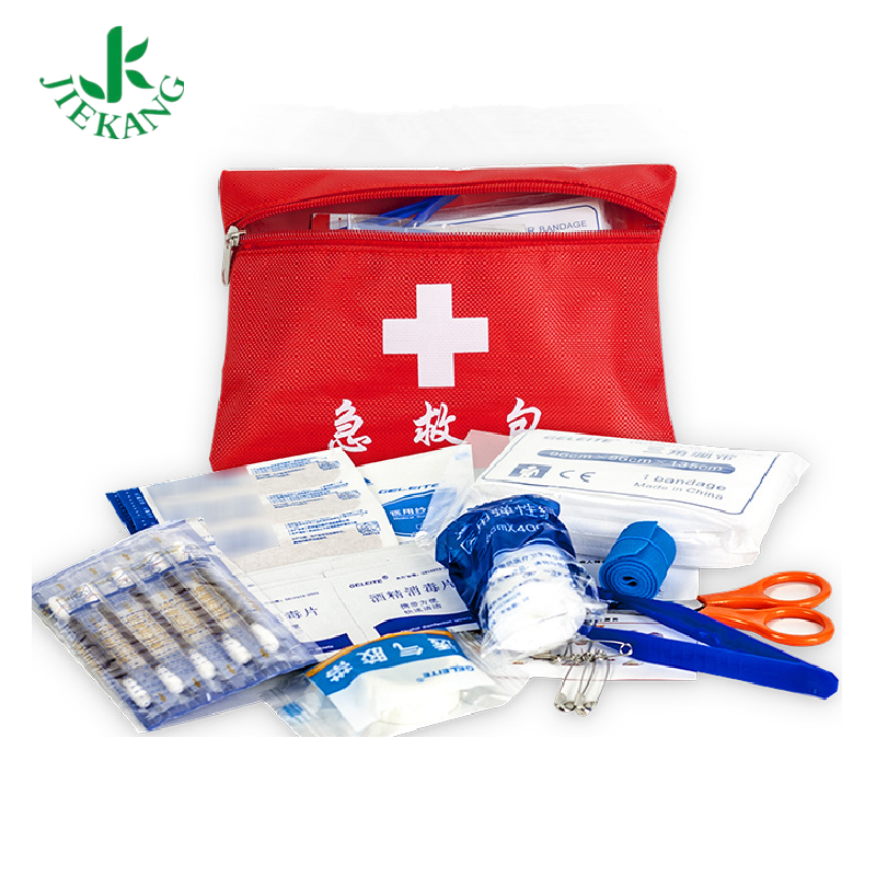 Factory Price Outdoor Home Office Hospital Emergency Mini First Aid Bag With Supplies factory