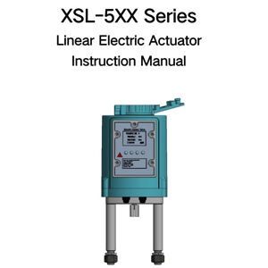 XSL-500 series INSTRUCTION