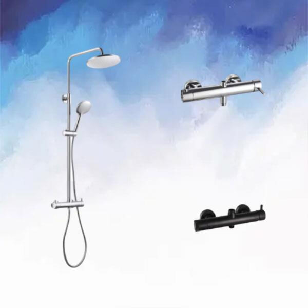 Say goodbye to sudden temperature changes in your shower with a thermostatic mixer