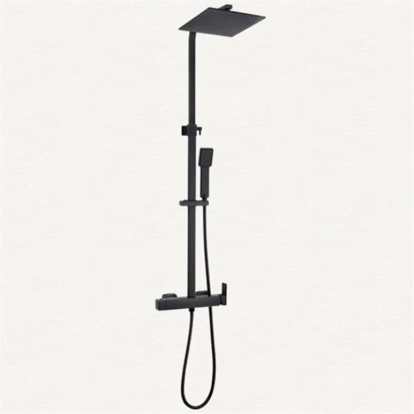 Experience luxury and control with thermostatic shower mixer taps deck mounted