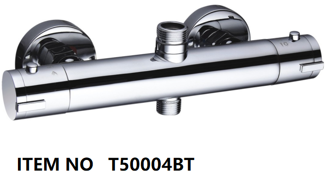 Brass  black  thermostatic valve faucet  shower mixer thermostatic shower set thermostatic water mixing valve factory