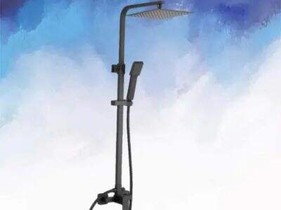 How to install shower column