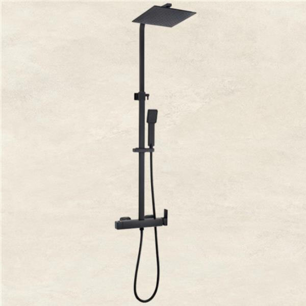 Effortlessly control water temperature with a gold shower mixer thermostatic