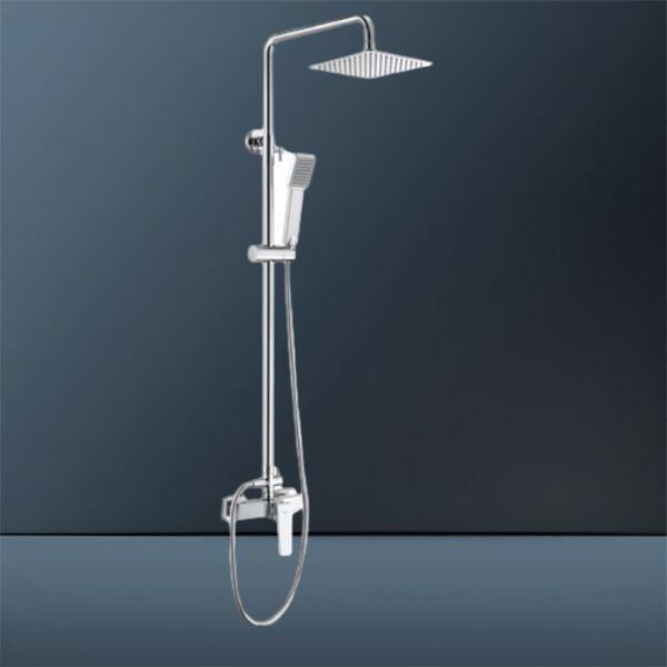 Enjoy a gentle and soothing shower experience with a low pressure thermostatic shower