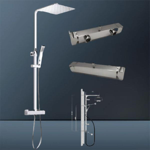 The Advantages of Exposed Thermostatic Mixer Showers