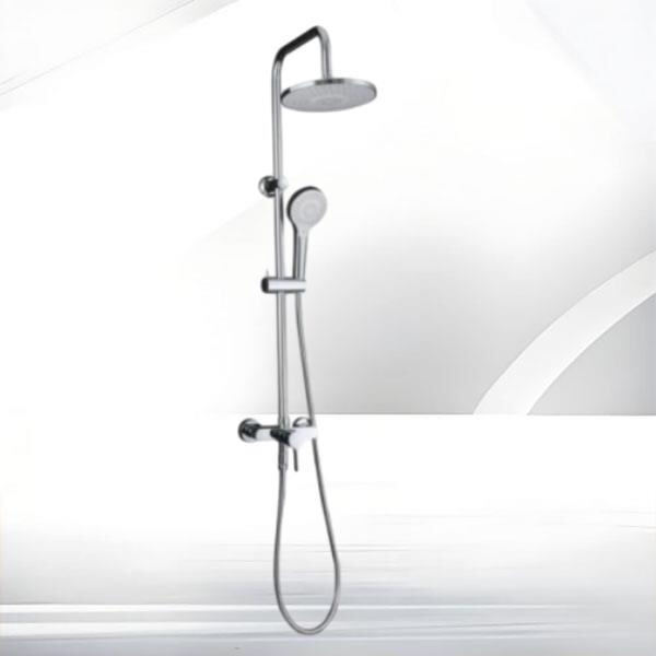 Relax and unwind in a perfectly heated bath with a deck mounted thermostatic bath mixer.