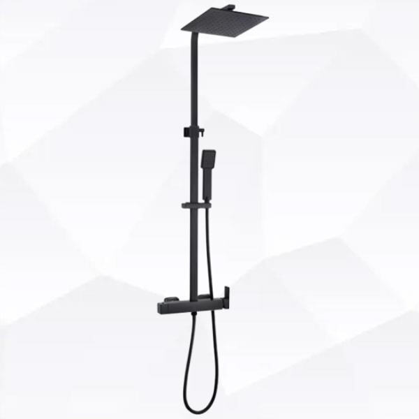 Transform your daily shower routine with a thermostatic rain shower system