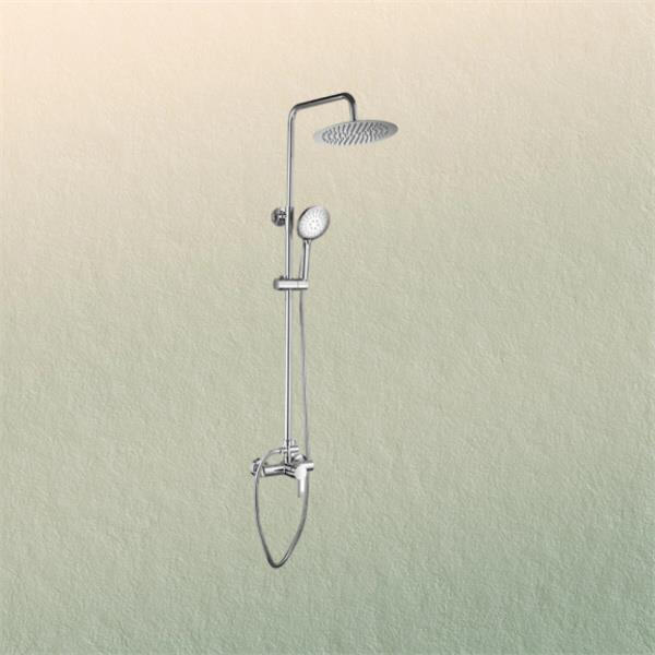 Experience Luxurious Showers with a Thermostatic Mixer on Elegant Legs