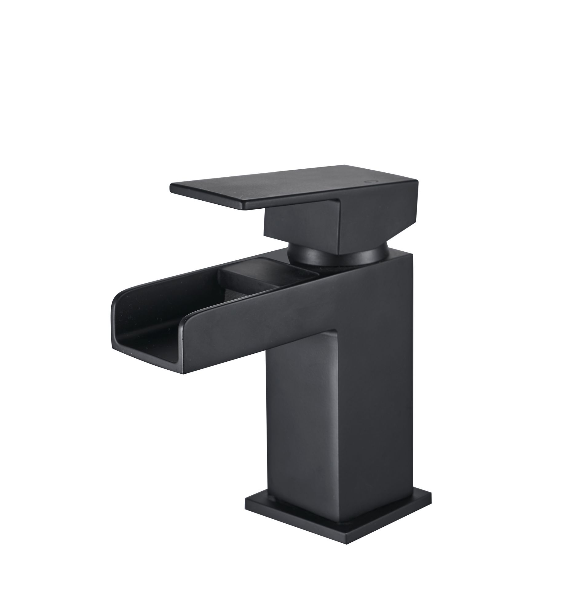 WRAS approved single lever Matte black Taps Faucet Mixer Bathroom Brass Wash Basin Water Tap mixer tap manufacture