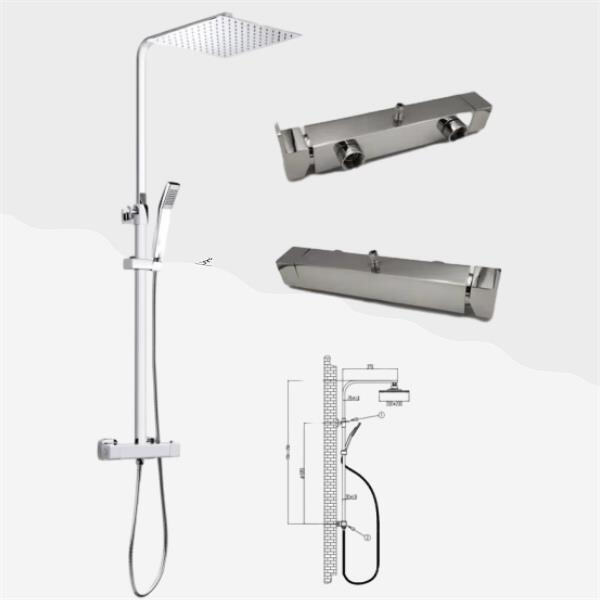 Thermo Shower's Temperature Control.