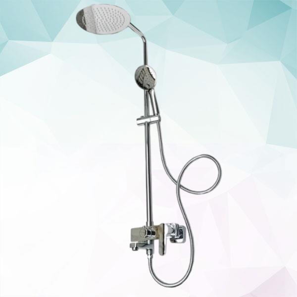 Experience a luxurious shower bath experience with a thermostatic mixer