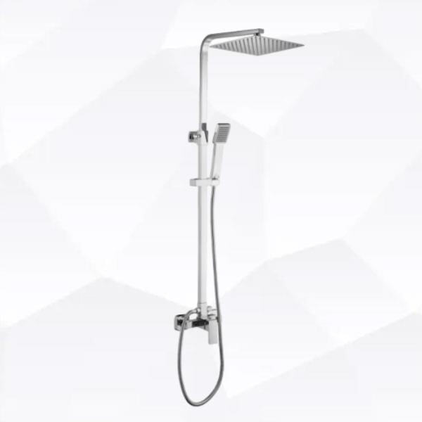 With simple controls and a user-friendly design, these deck mounted taps are a convenient choice for any bathroom.