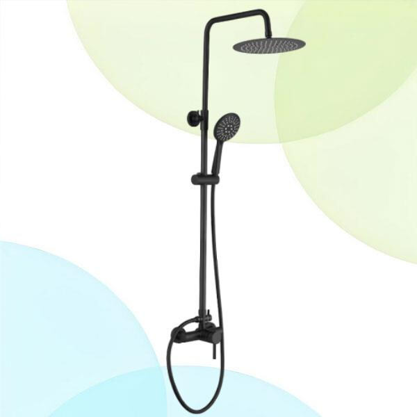 Create a spa-like oasis in your own home with a concealed shower featuring a handheld option