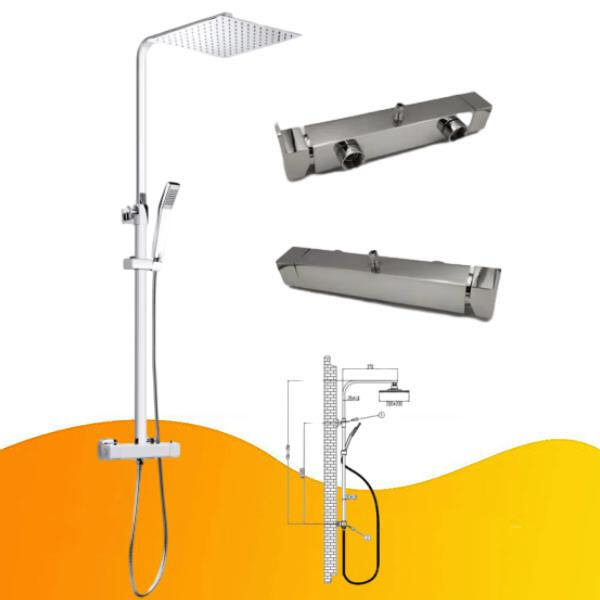 Experience Unmatched Comfort with a Shower Mixer Bar Dual Outle