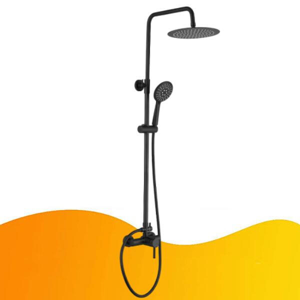 Add the finishing touch to your shower with our versatile and functional mixer tap set.