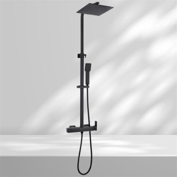 Create a spa-like atmosphere in your own bathroom with a thermostatic bath mixer