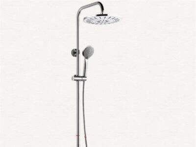 تجربة مستوى السبا في عبوات الدش الثرموستاتية: تحليل وضع حقن الهواء وتدفق المياه