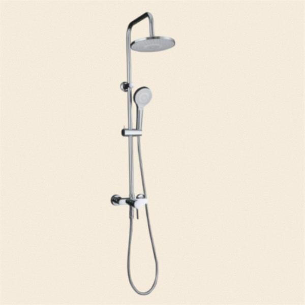 Enjoy Luxury and Convenience with a Thermostatic Shower System in Brushed Nickel Finish