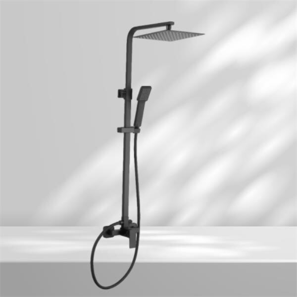 Enjoy the sleek design and smooth operation of a thermostatic bath shower tap in your bathroom.