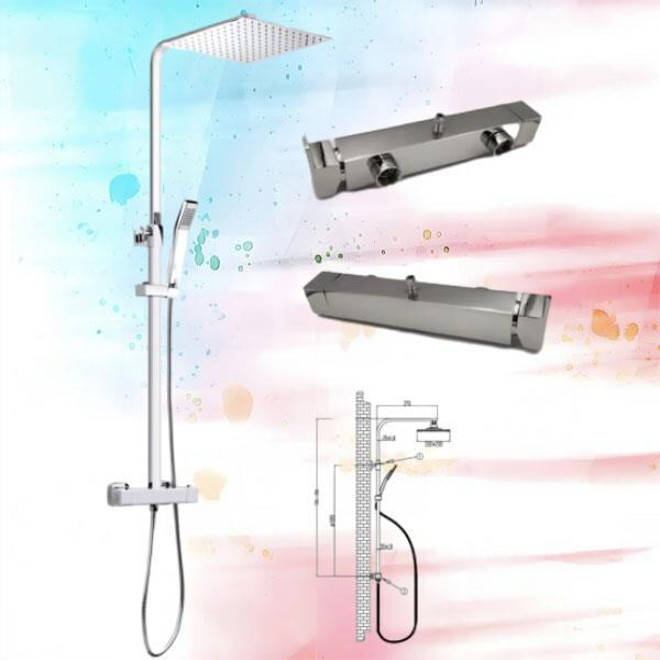 Invest in durability with a thermostatic shower brass faucet that will stand the test of time.
