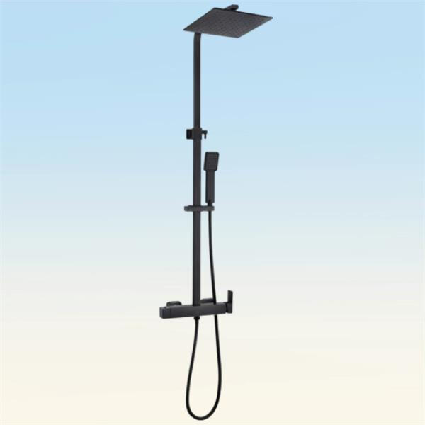 Upgrade your bathroom with a sleek and modern temperature controlled shower mixer