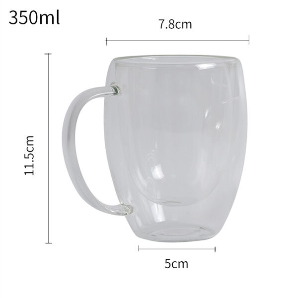 Innovation in Double Walled Glass Tea Mug