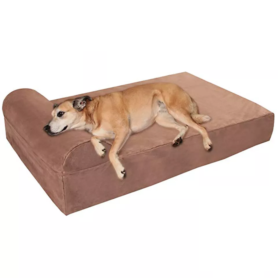 Antibacterial antistatic cartoon soft and comfortable orthopedic dog bed for large dogs manufacture