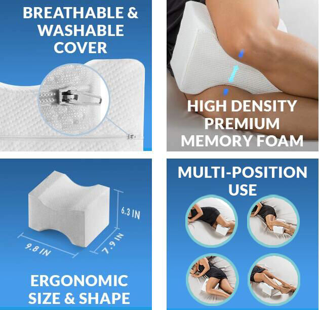 Cover Cooling Gel/gel Infused Memory Foam Knee Pillow Orthopedic Bamboo Fruit Camping Airplane Vintage Travel Massage Dot Print details