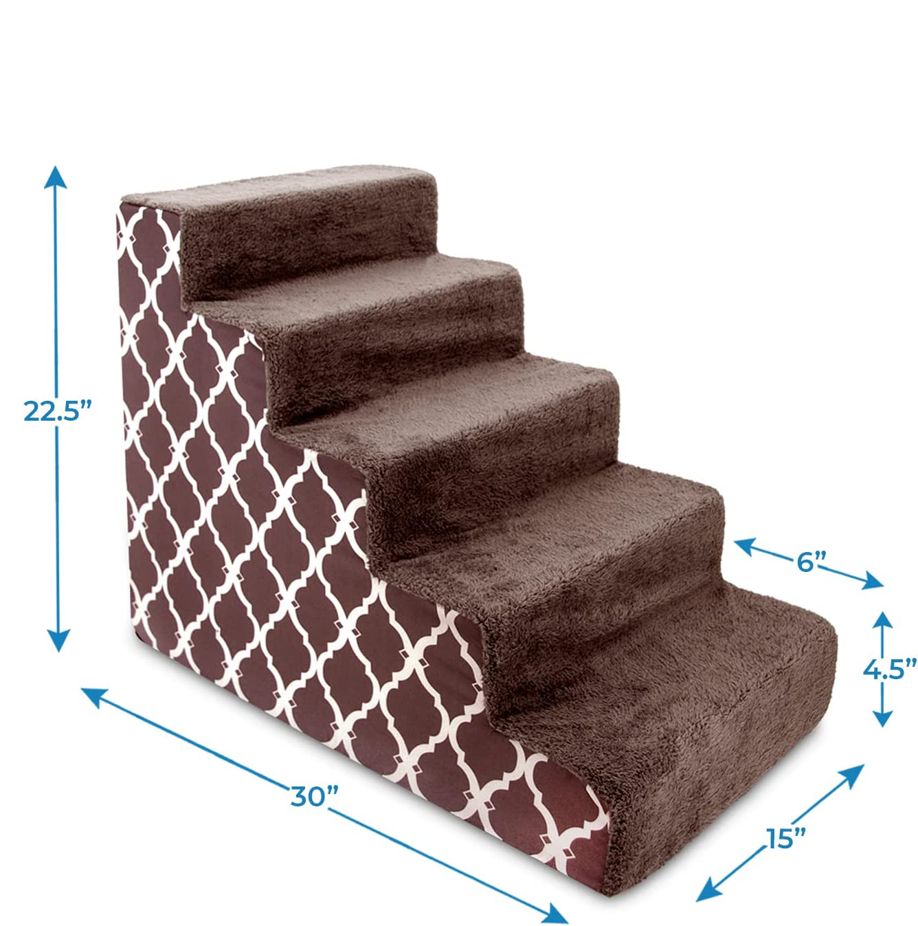 New Multi-Function Portable Memory Foam Pet Stair Steps for Small Dogs and Cats supplier