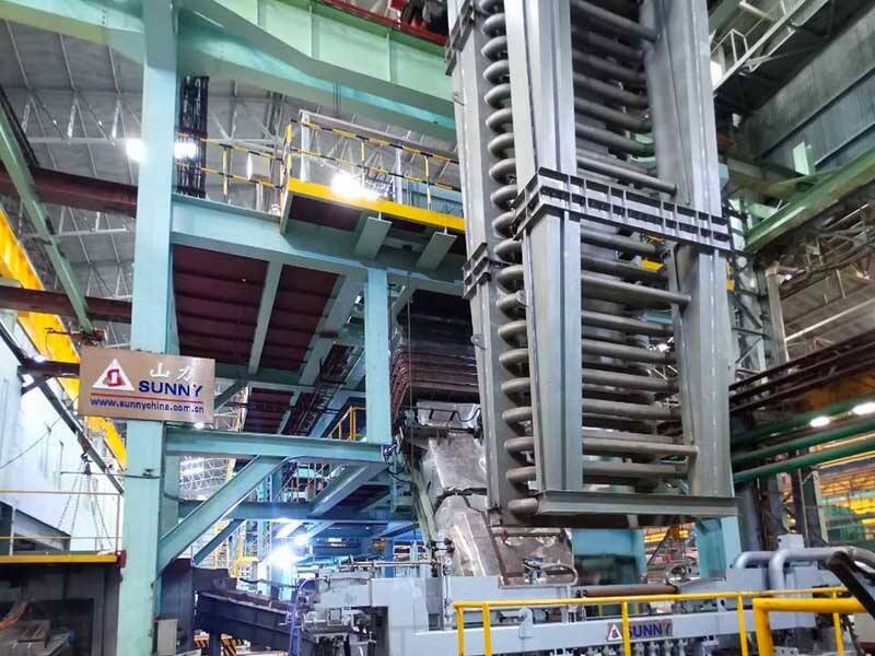 SUNNY galvanizing project in Bangladesh successfully completed a one-time trial run