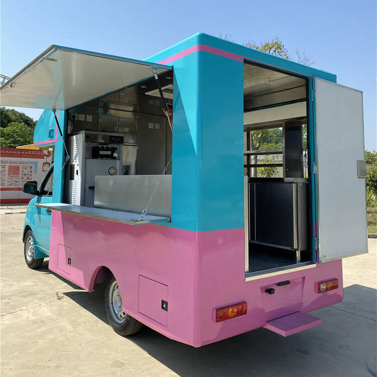 Food Truck EC Type Approval - Mobile Catering Trailers Burger Van Coffee Bar Food Truck factory