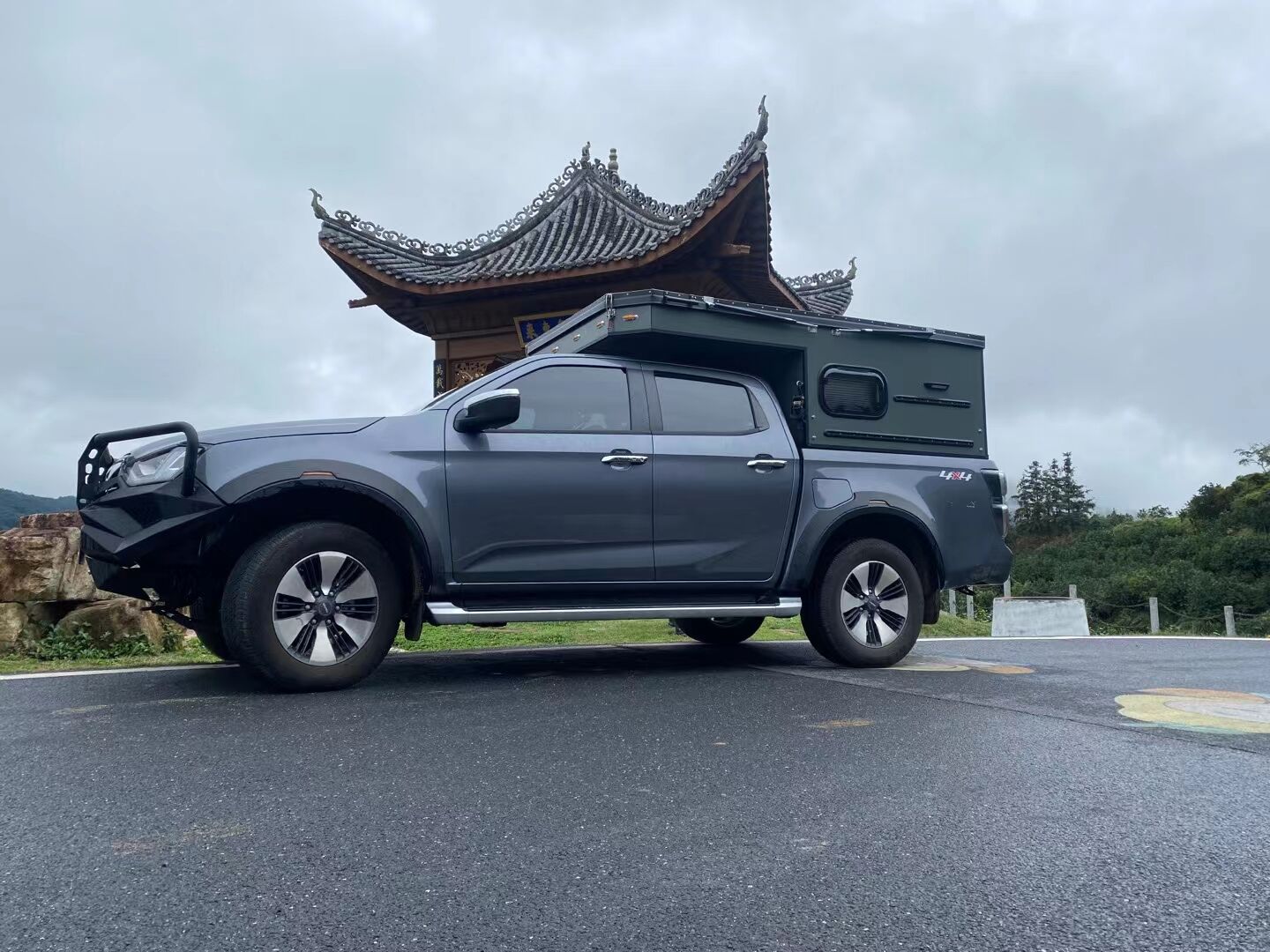 Hochwertiger Slide-On-Scale-Pickup-Camper im neuen Stil zum Verkauf zum Fabrikpreis