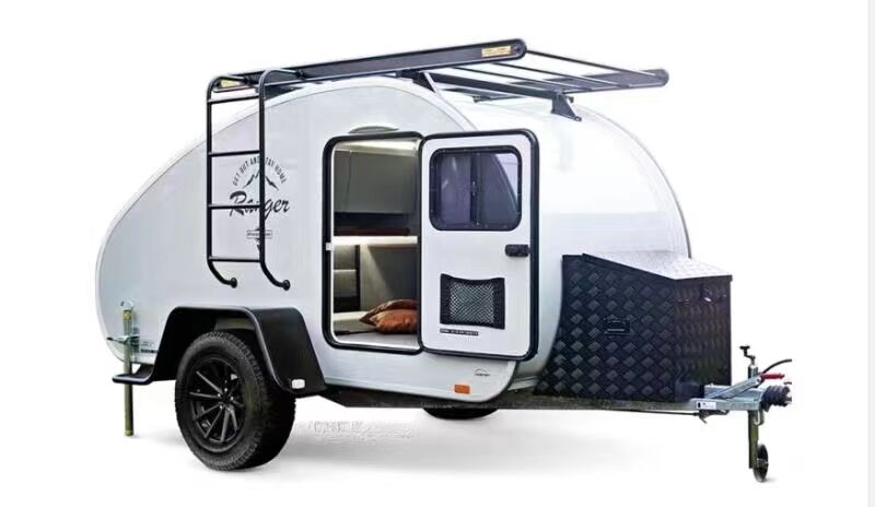 2024 السعر المنخفض Rv Caravan Camper Travel Trailer Off Road Camper صنع في تفاصيل الصين