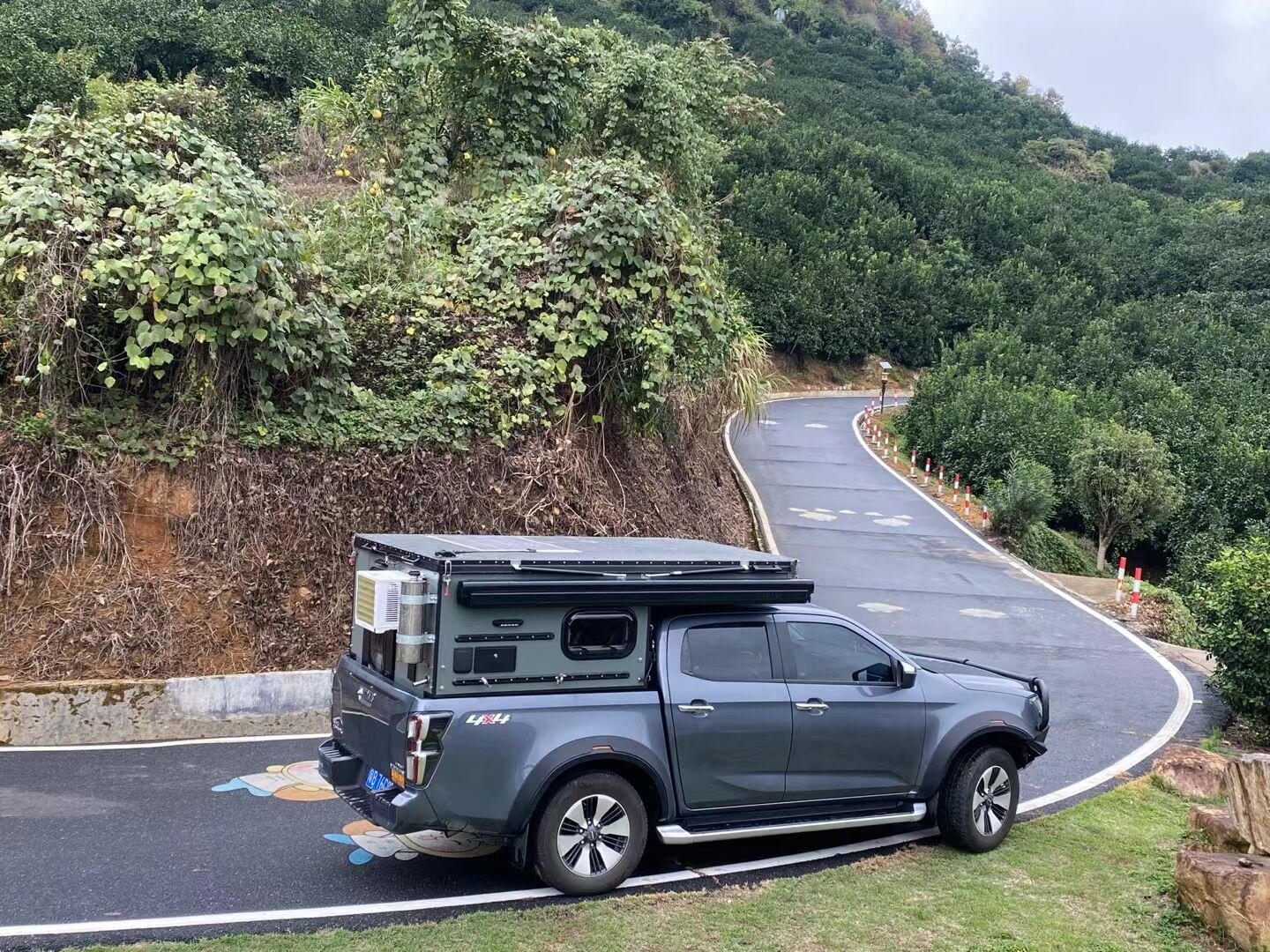 Hochwertiger Slide-On-Scale-Pickup-Camper im neuen Stil zum Verkauf zum Fabrikpreis