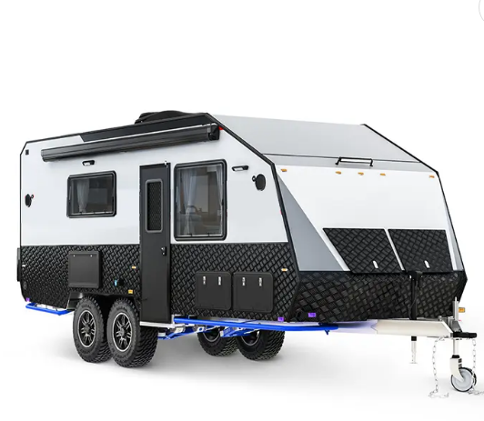 Wohnmobil-verzinktes Blech 4x4 Offroad-Wohnwagen für 2-3 Personen Camping