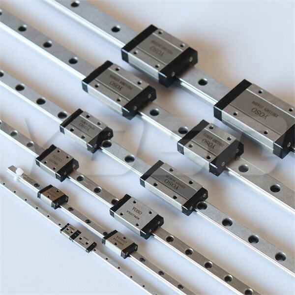 Use of mini linear guides