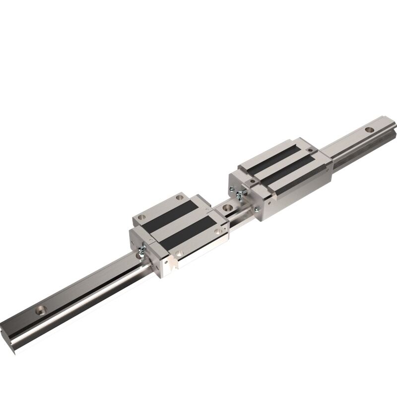 Metal end cap guide rail SE