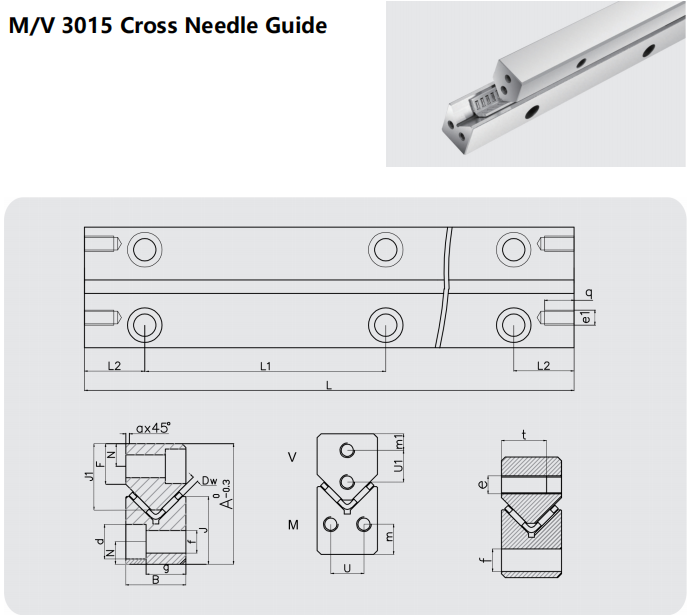 Cross rail M/V supplier