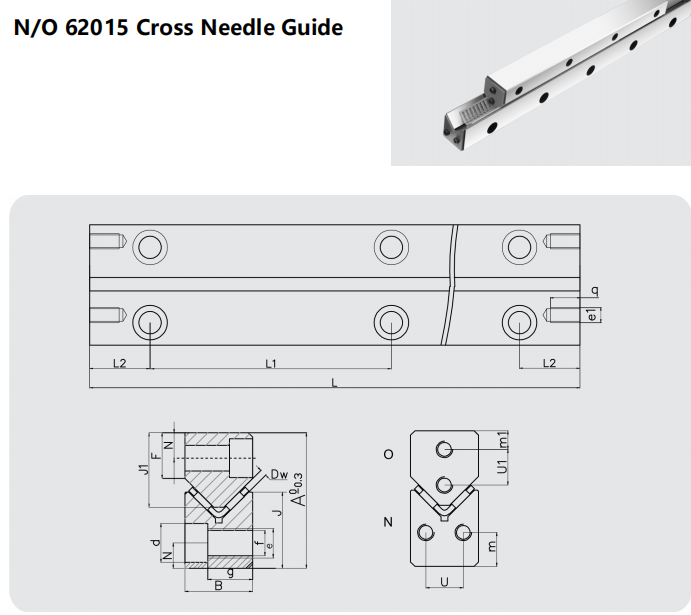 Cross roller rail N/O supplier