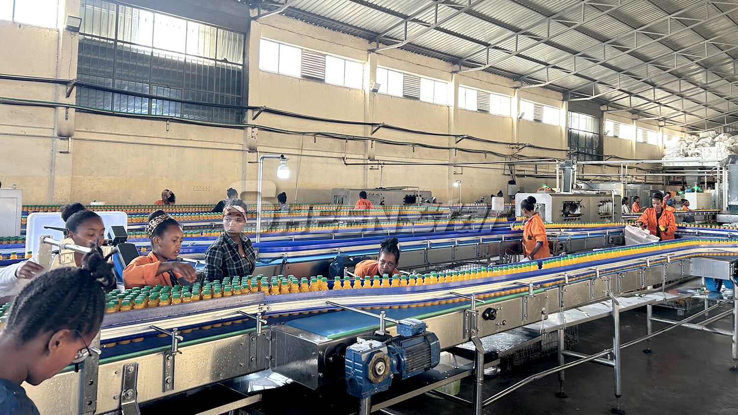 Two sets 15000bph Juice filling line in Ethiopia