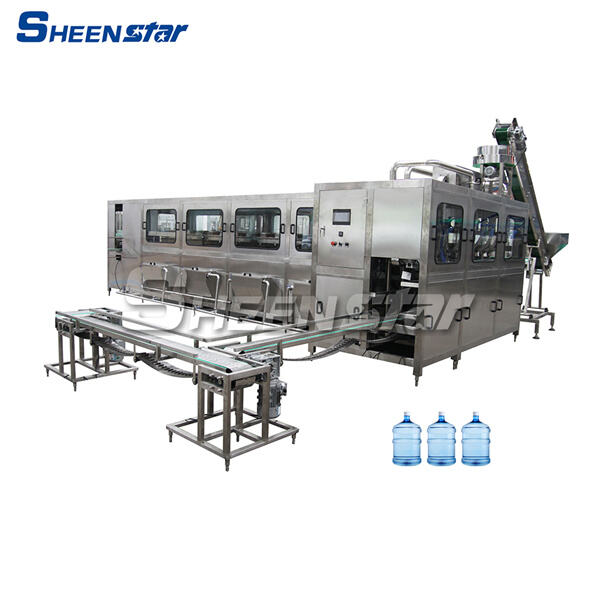 Safety in water bottling machines