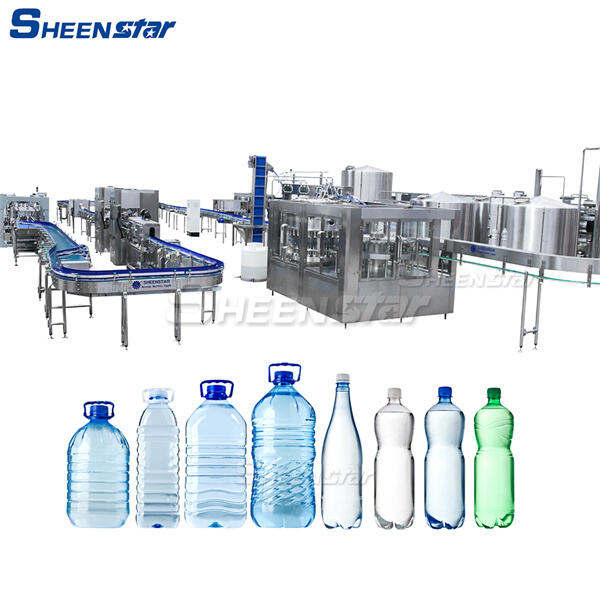 جودة مصنع زجاجات المياه المعدنية